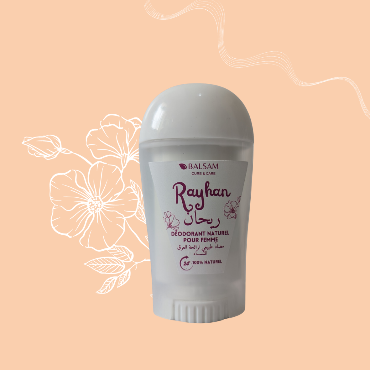 Rayhane stick déodorant femme
